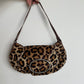 Anya Hindmarch Leopard Print Pony Hair Buckle Bag