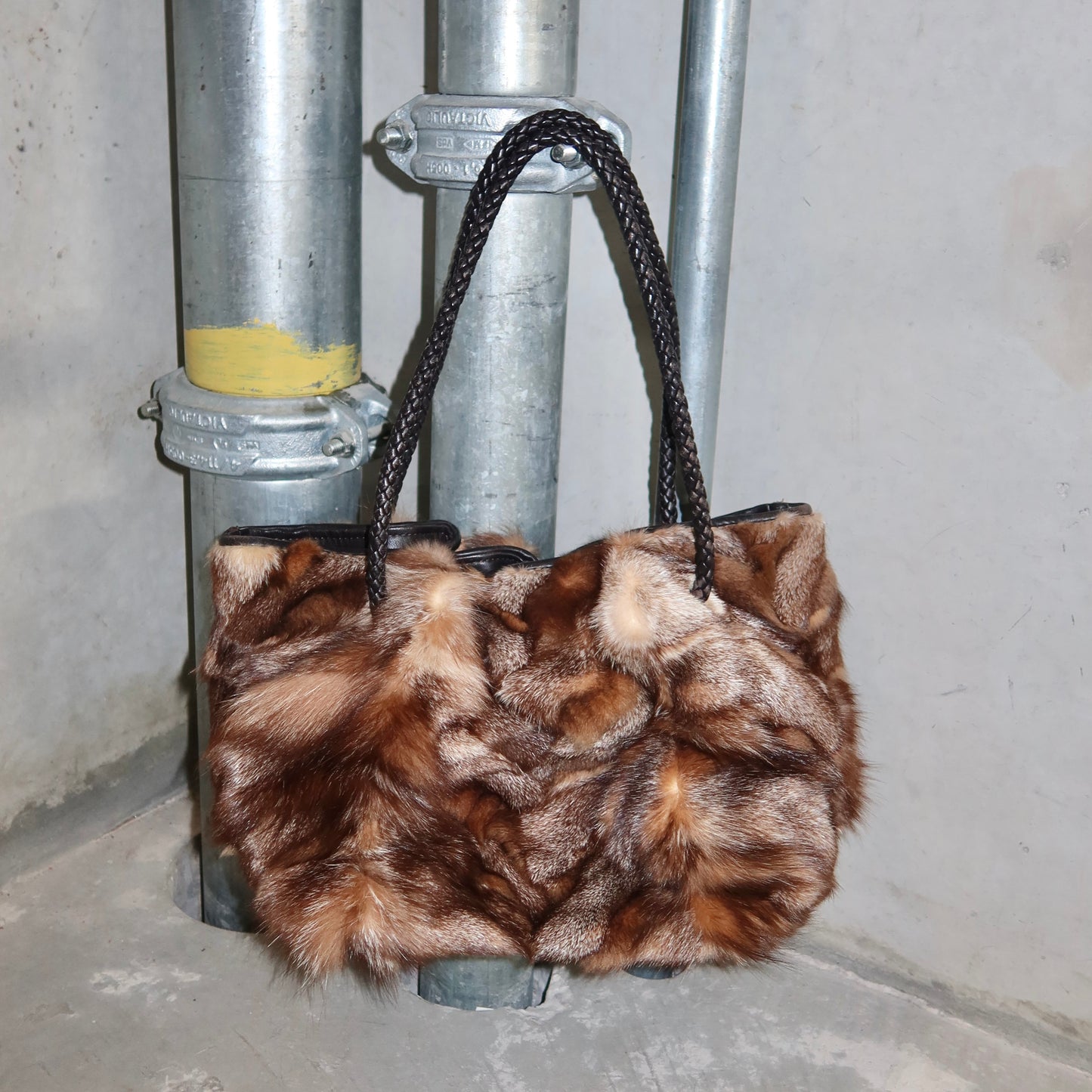 Paolo Masi Fox Fur Bag