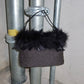 Moschino Feather Trim Bag