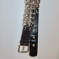 Chloé AW2003 Black Suede Chain Belt