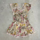 John Galliano Newspaper Print Babydoll Dress
