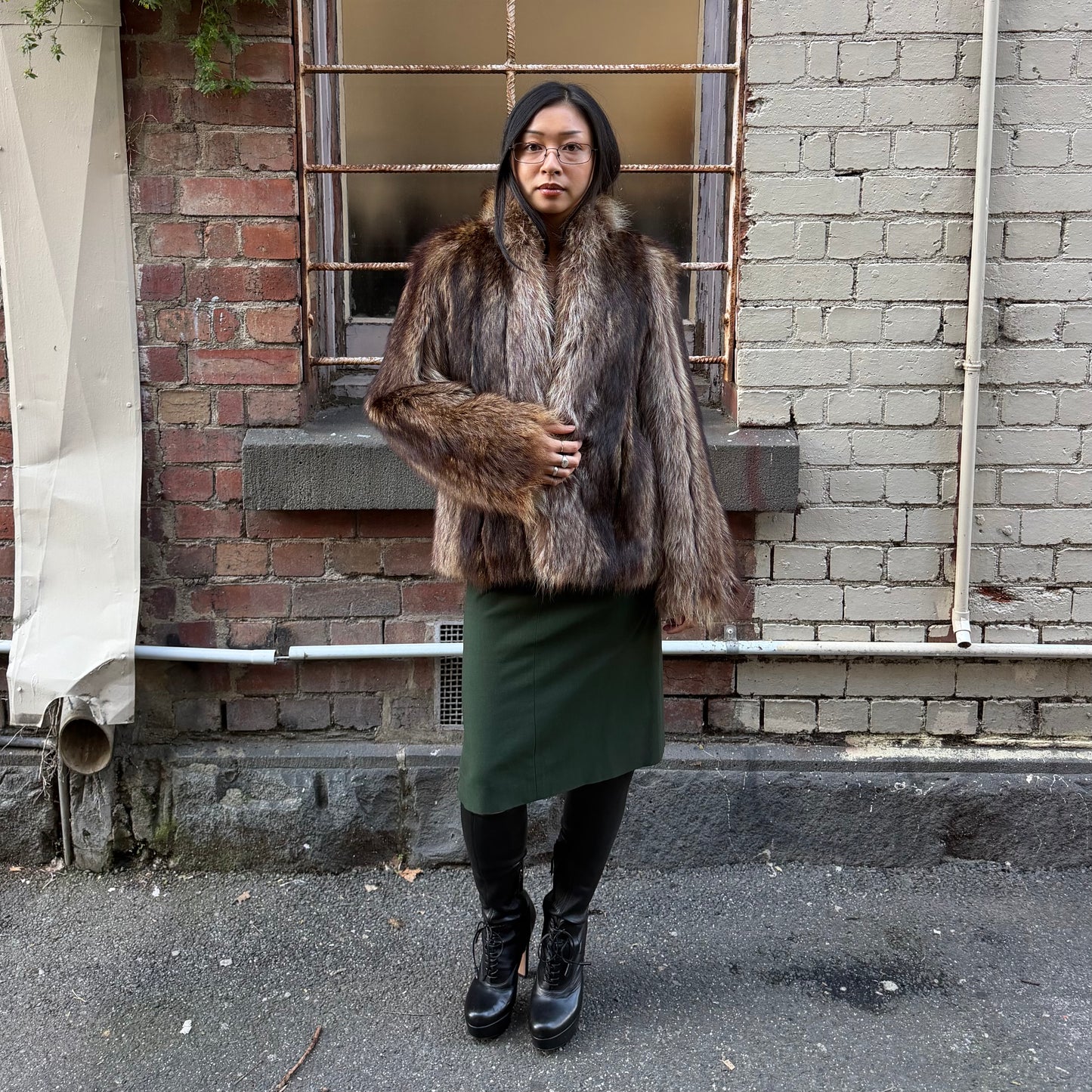 Vintage Real Fur Coat