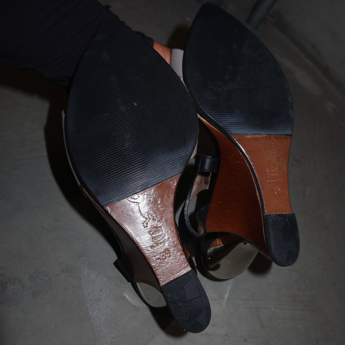 Marni Mirror Accent Wedges (39)