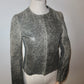Emporio Armani SS2003 Grey Leather Jacket