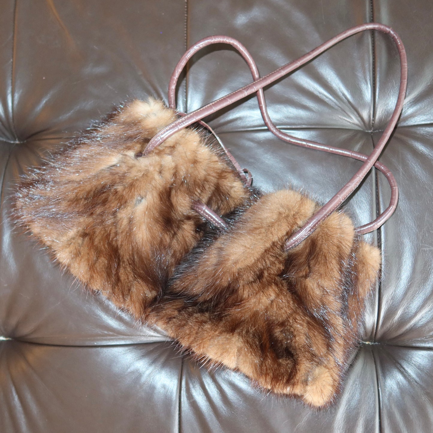 Paolo Masi Real Fur Bag