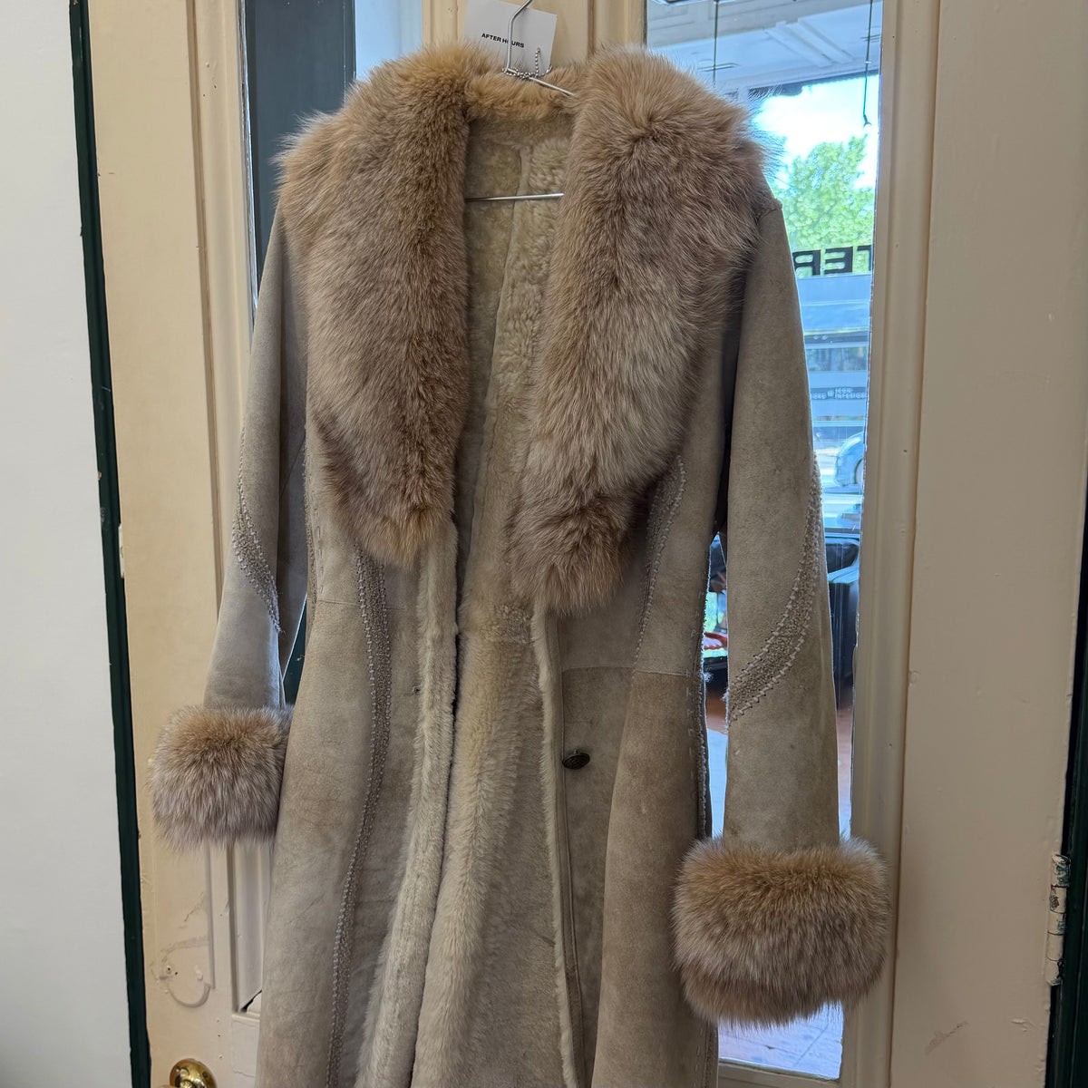 Vintage Shearling and Fur Coat