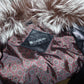 Vintage Leather and Fox Fur Bomber