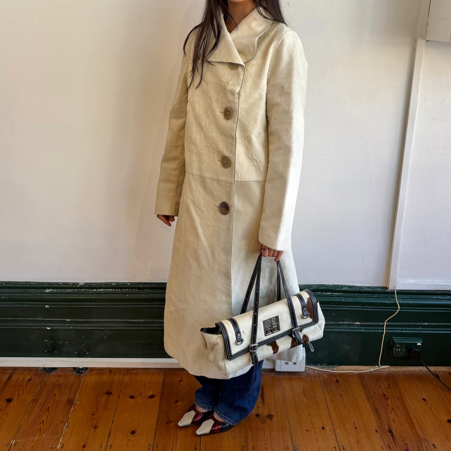 Marni Cowhide Trench