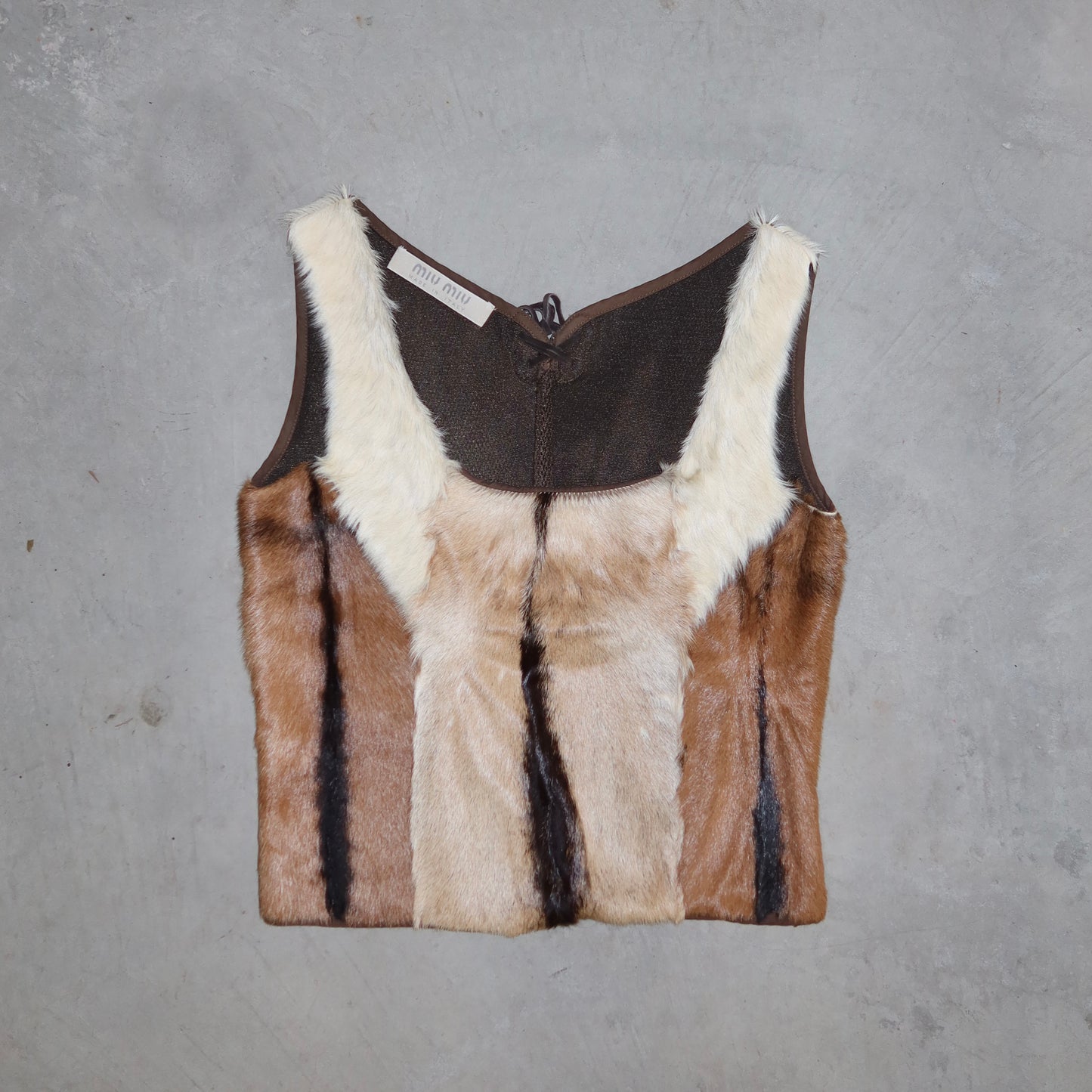 Miu Miu AW1999 Cowhide Top