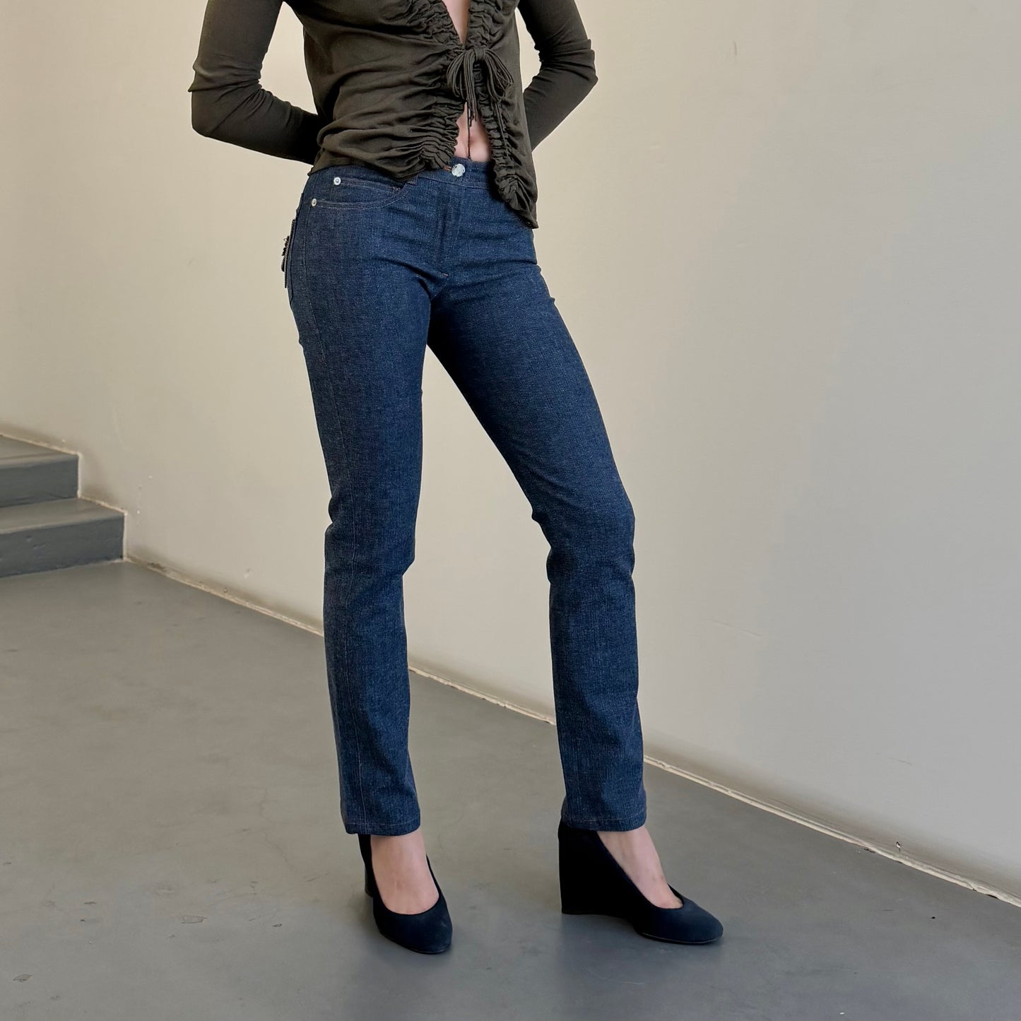 Chloé AW2001 Dark Wash Jeans