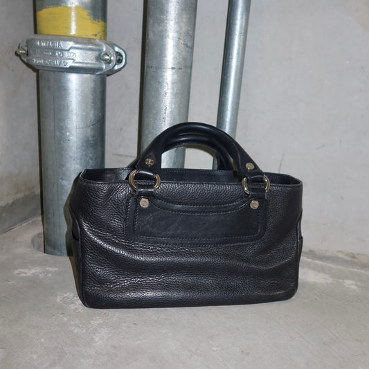 Celine Navy Boogie Bag