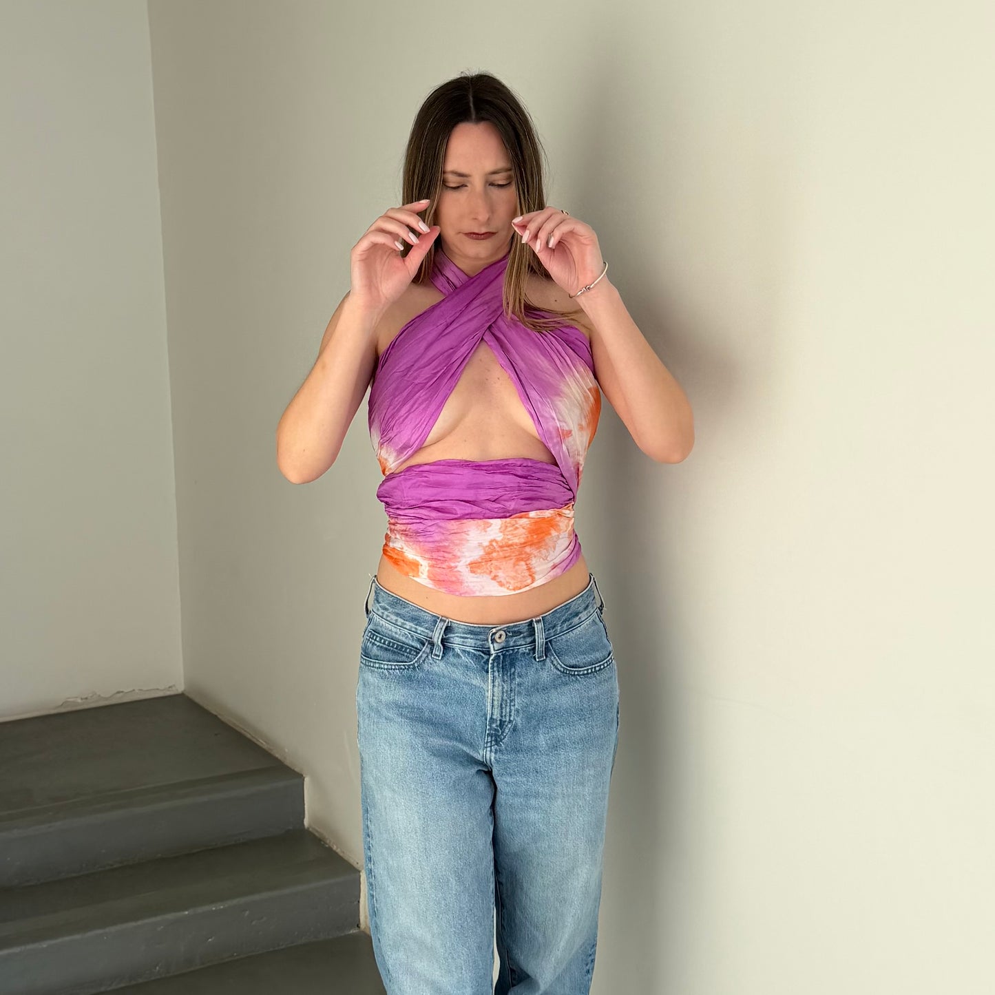 Blumarine SS2010 Silk Shawl