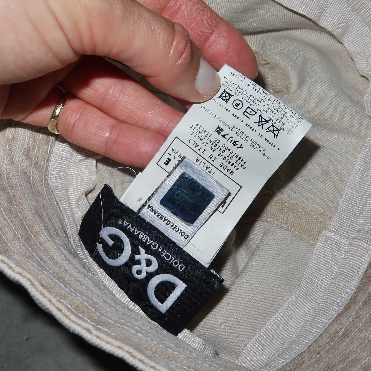 D&G Bucket Hat