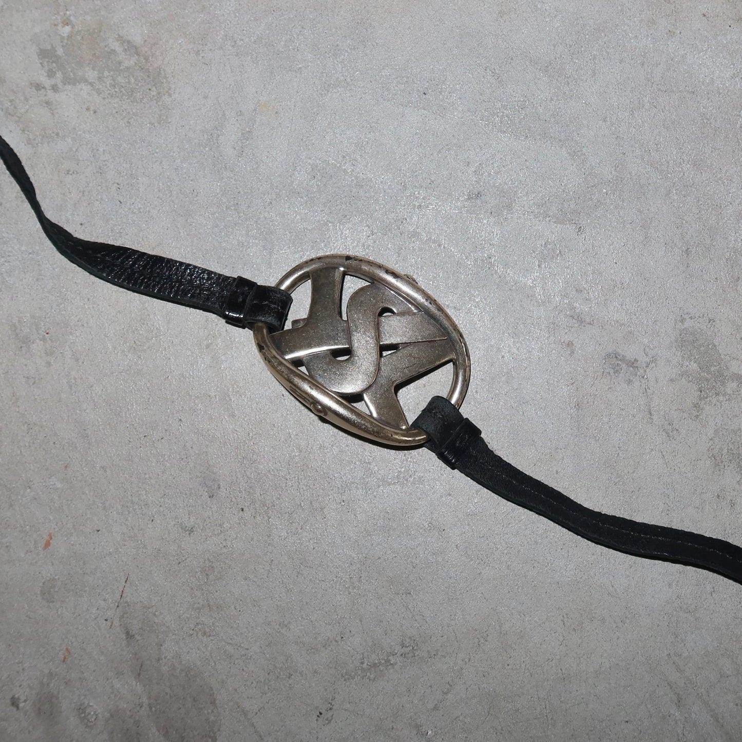 YSL AW2003 Leather Belt