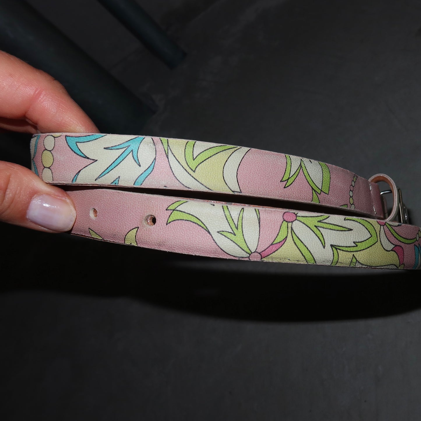 Emilio Pucci Leather Belt