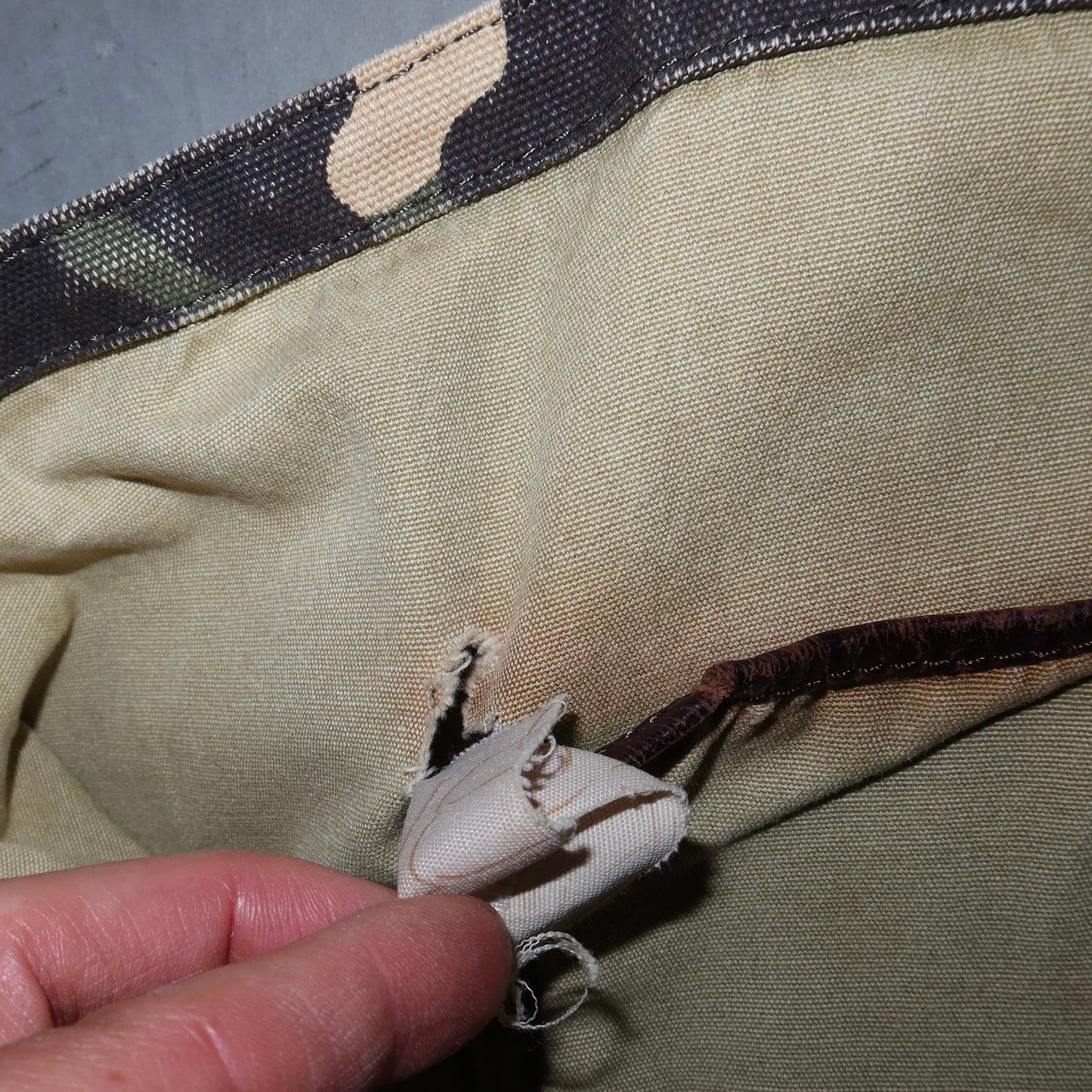 Ralph Lauren RUGBY Camouflage Tote