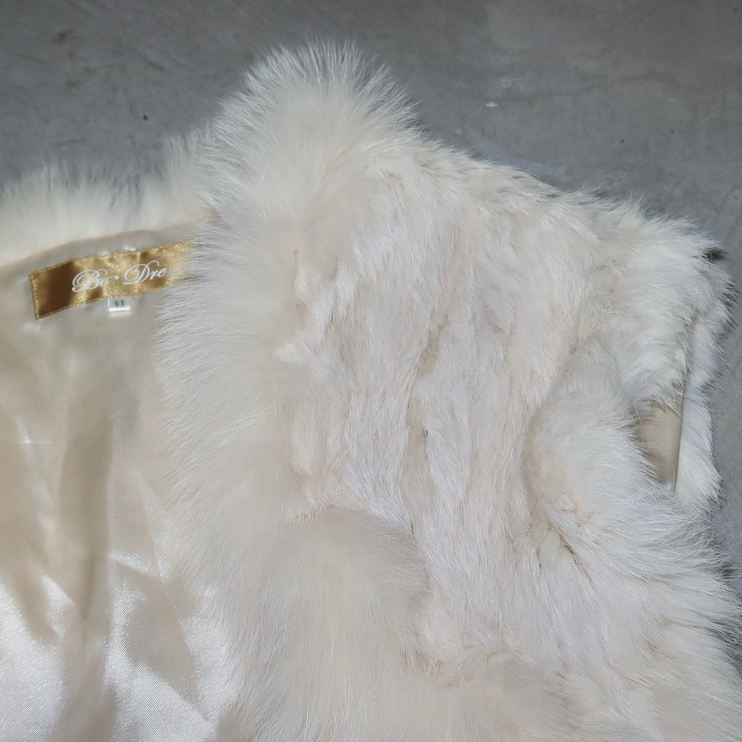 Vintage White Rabbit Bolero