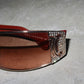 Celine Rhinestone Split Logo Sunglasses