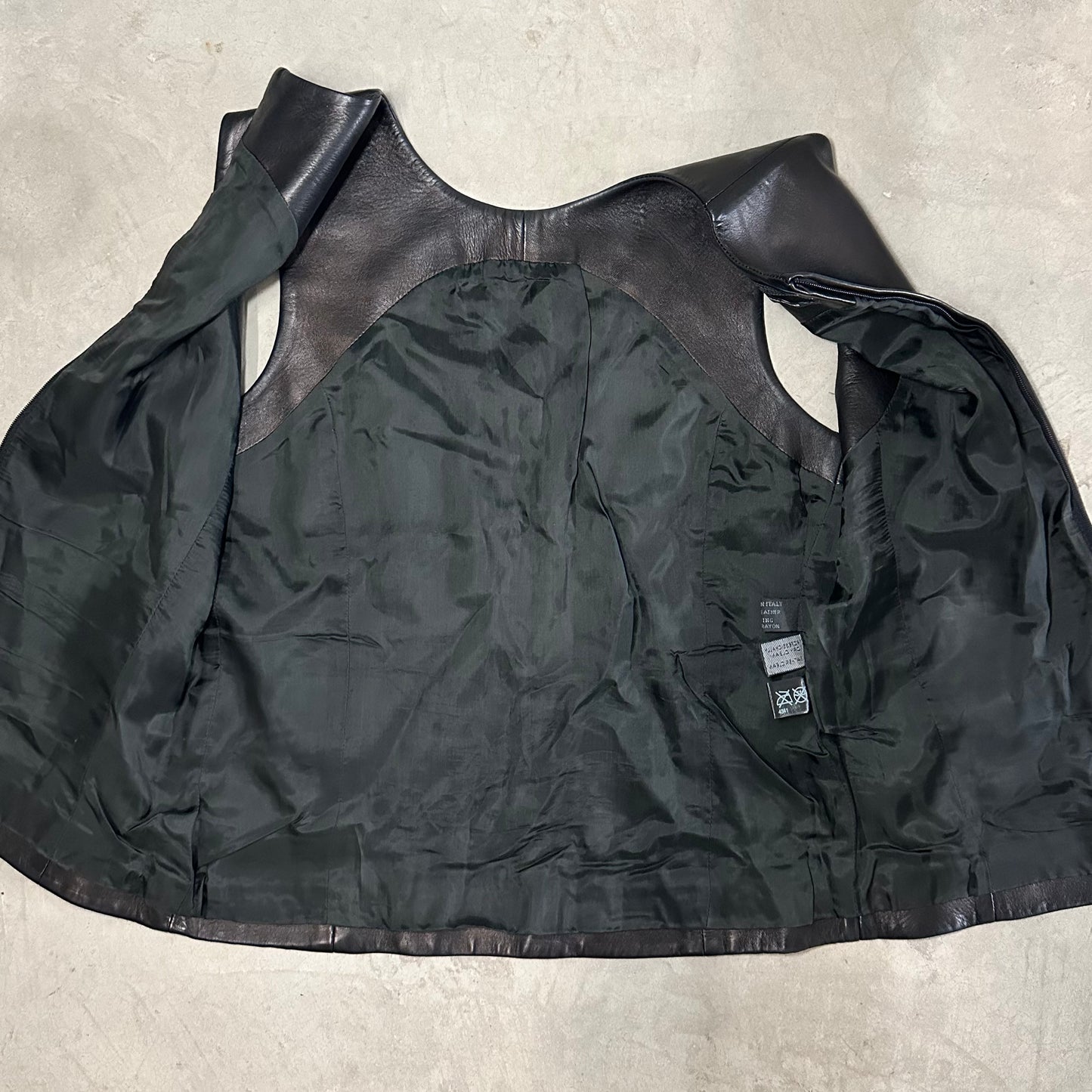 Prada Leather Tank Top