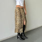 Chloé Resort 2016 Leopard Print Skirt
