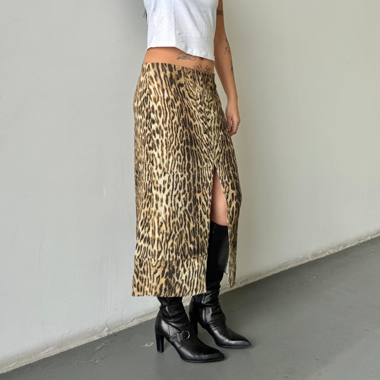 Chloé Resort 2016 Leopard Print Skirt