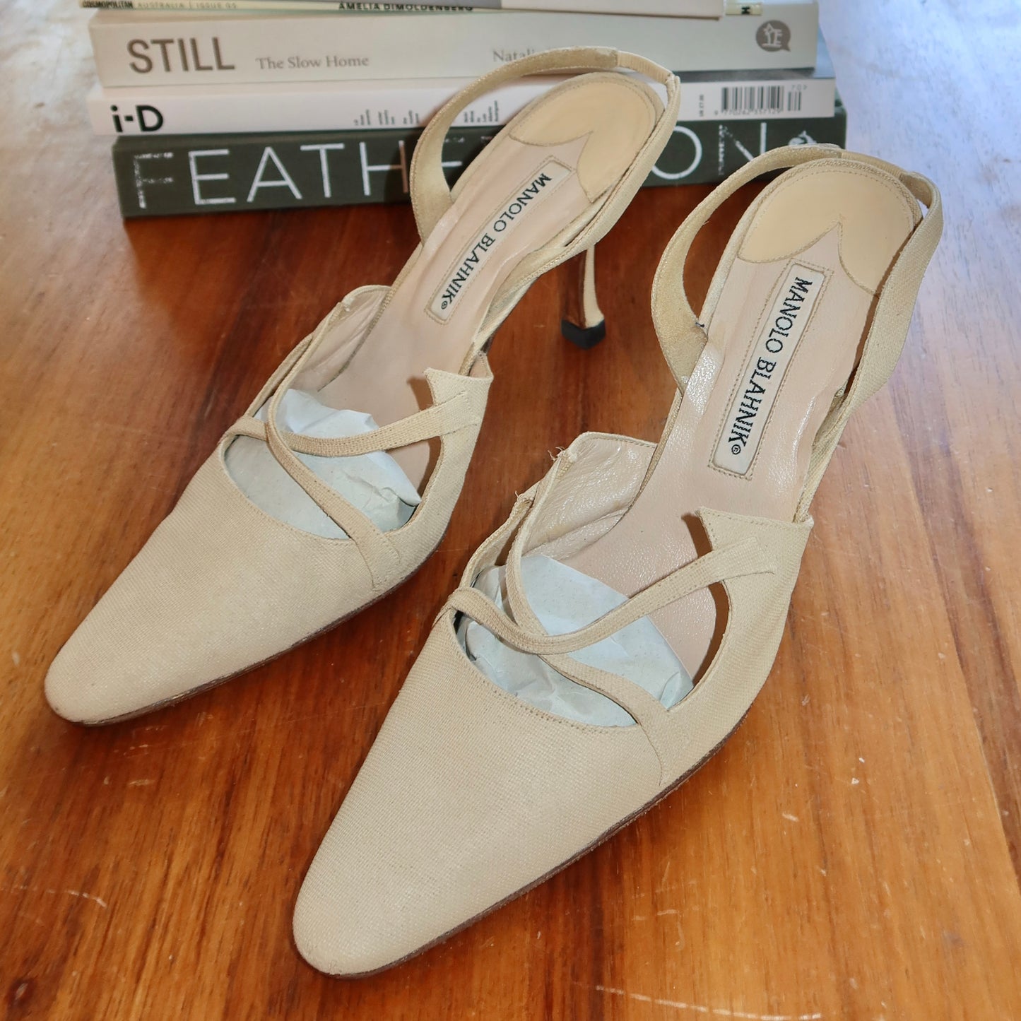 Manolo Blahnik Slingbacks (36.5)