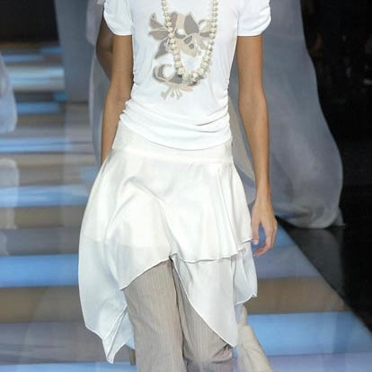 Emporio Armani SS2005 Silk Skirt