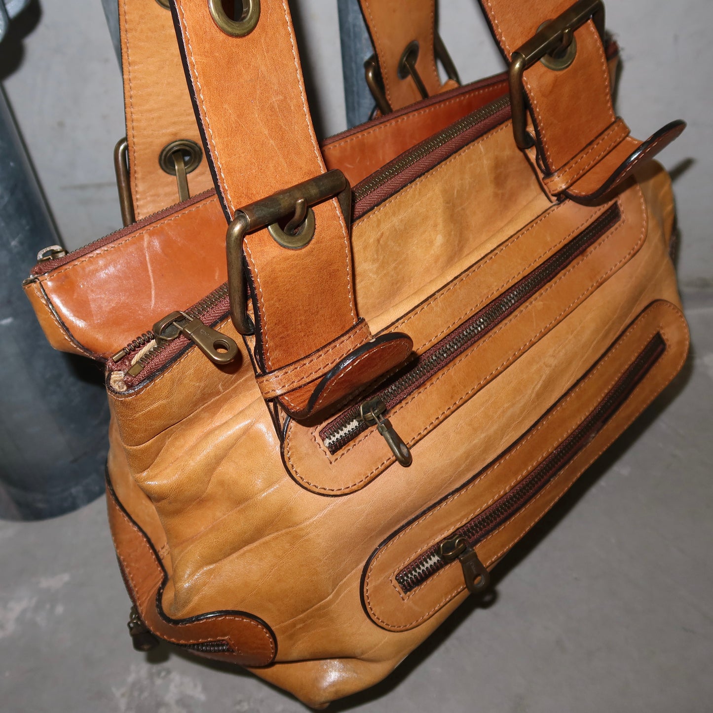Chloé AW2003 Large Leather Camera Bag