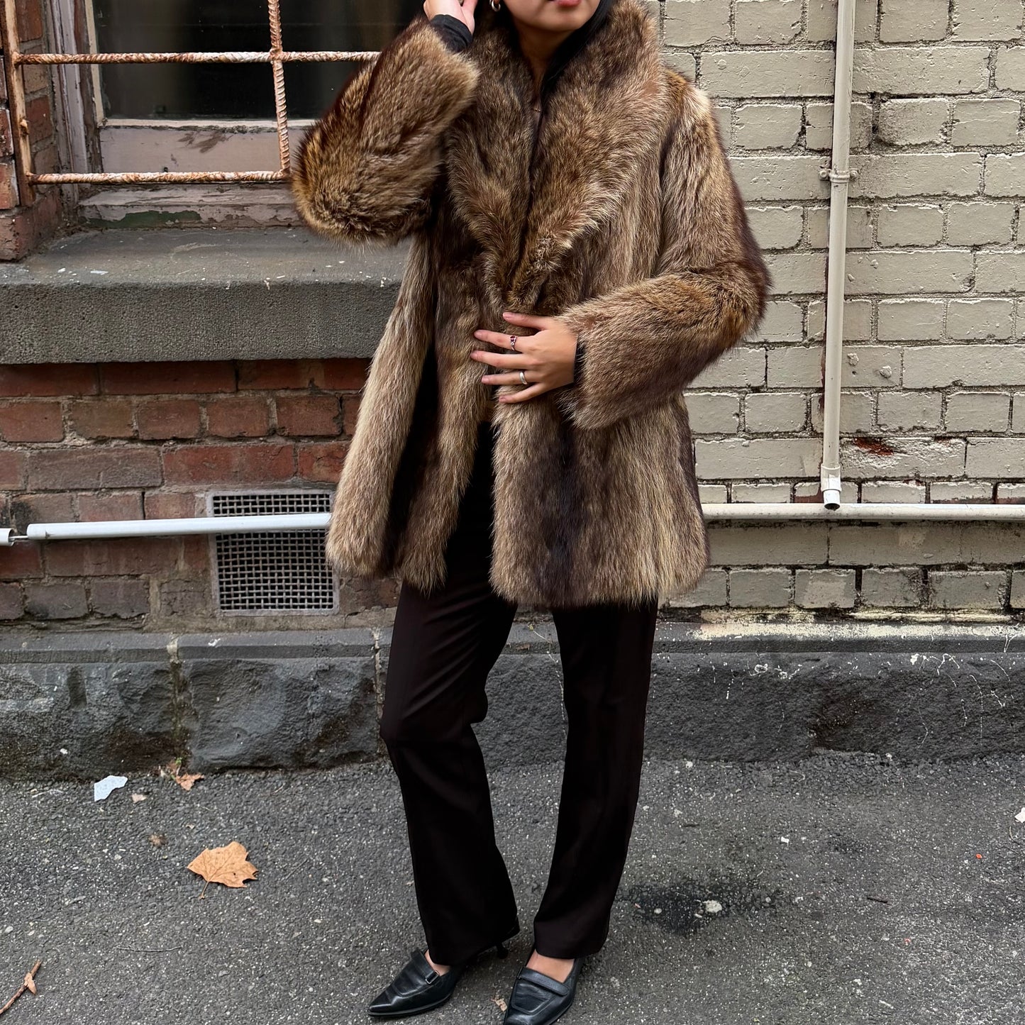 Vintage Real Fur Coat