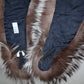 Vintage Large Silver Fox Stole