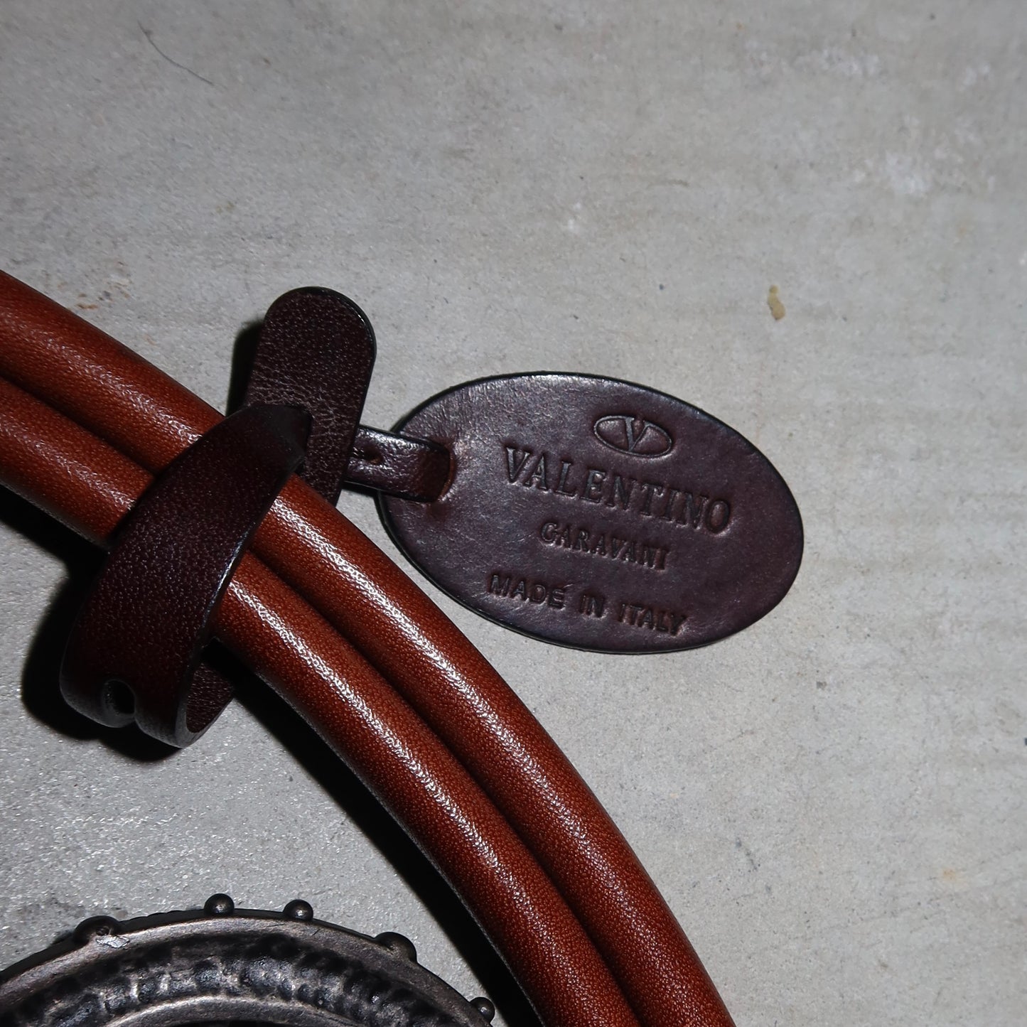 Valentino Embroidered Fur Bag