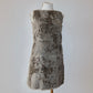 Ermanno Scervino Real Fur Dress