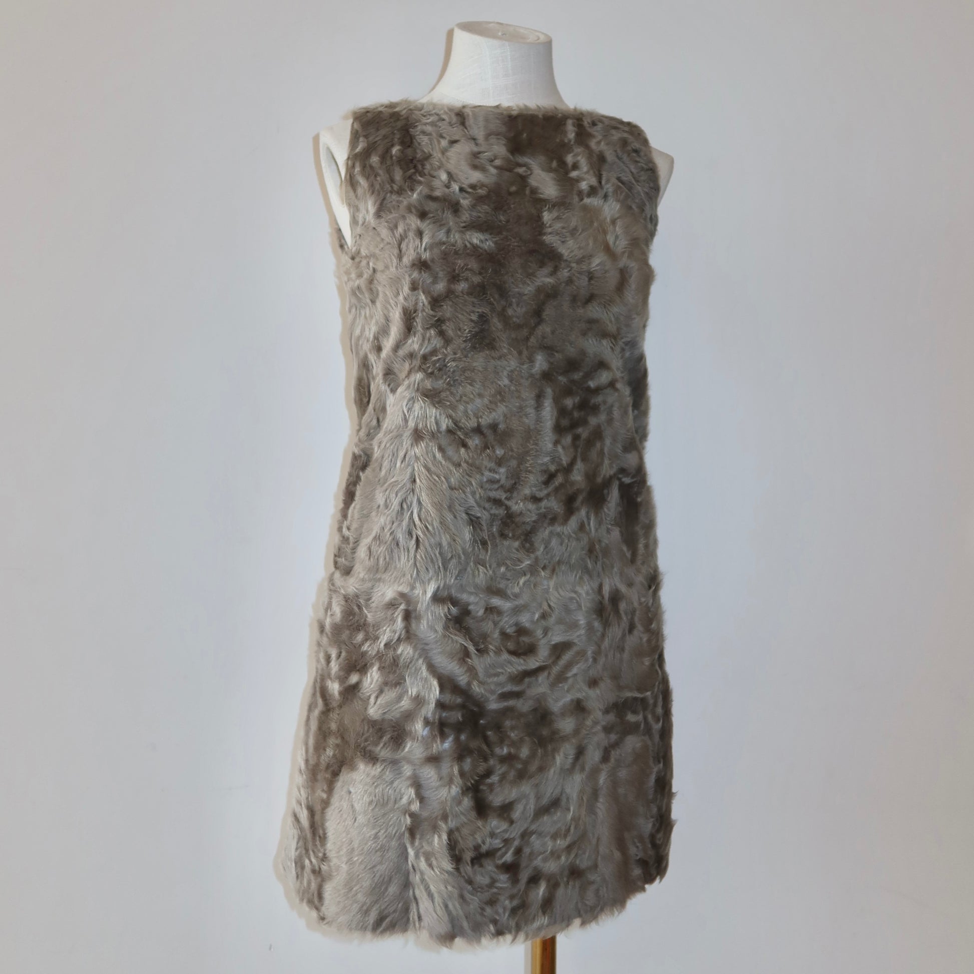 Ermanno Scervino Real Fur Dress  Guzzi Archive