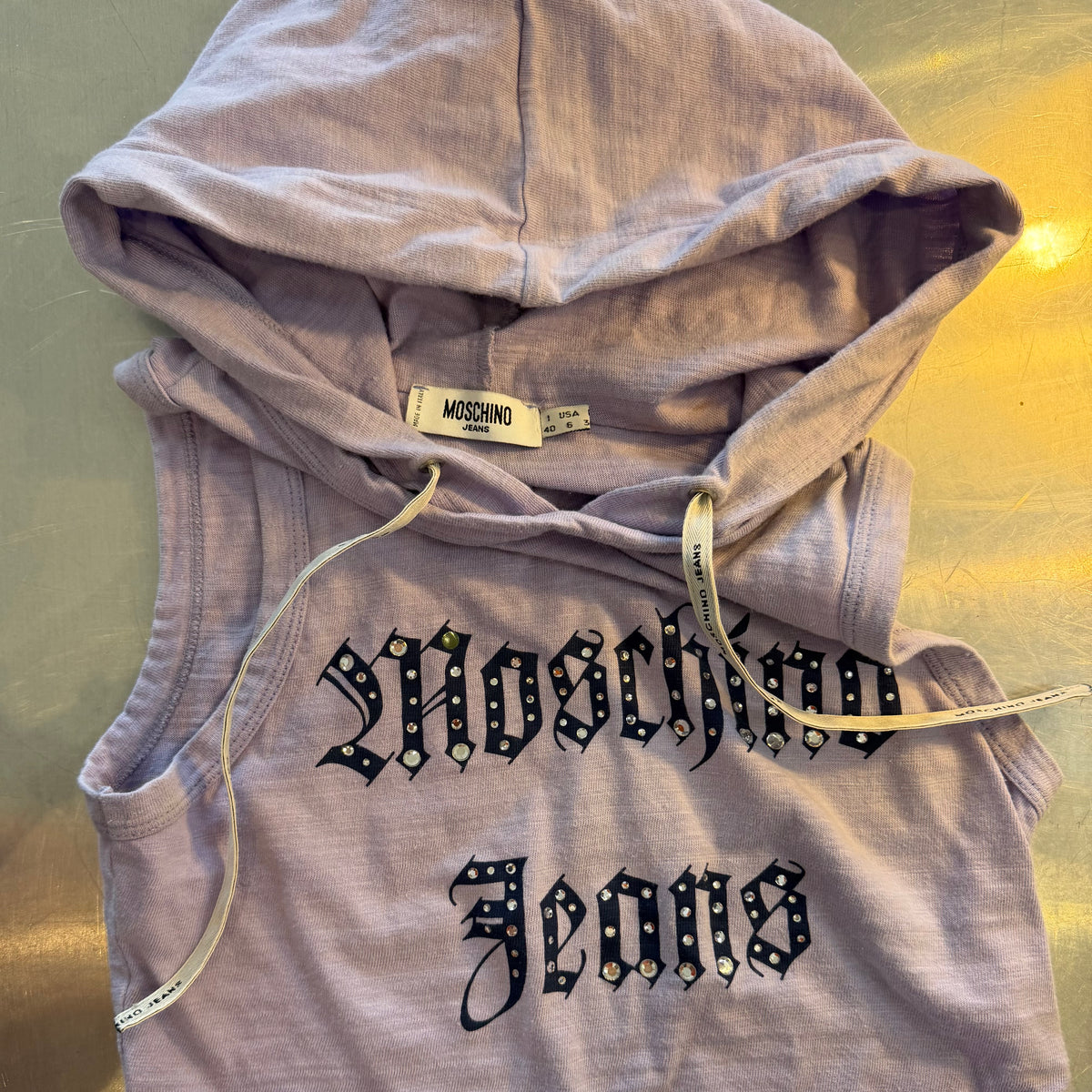Moschino Hoodie Tank