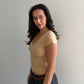 Fendi V Neck Tee