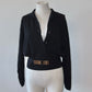 Celine Belted Knit Raglan