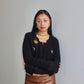 Prada AW1999 Leather Leaf Necklace