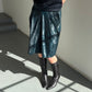 Marni Blue Cowhide Skirt