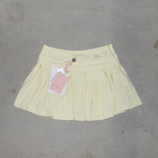 Blumarine ‘Miss Blumarine’ Lemon Mini Skirt