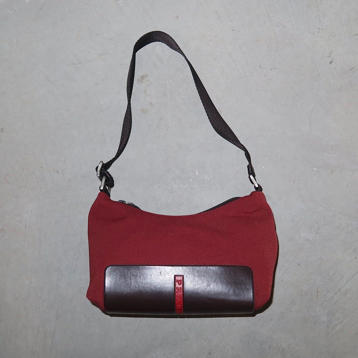 Prada Sport Red Nylon Mini Bag