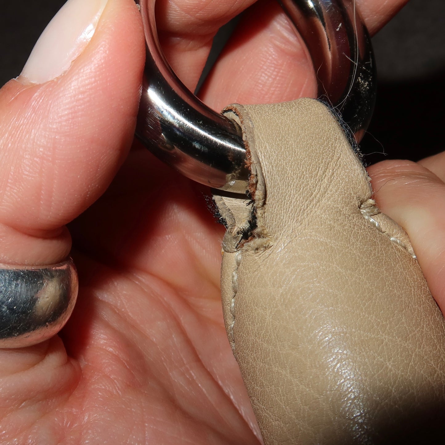 Prada SS2003 Cream Leather Bag