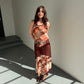 Jean Paul Gaultier Soleil Koi Fish Mesh Dress