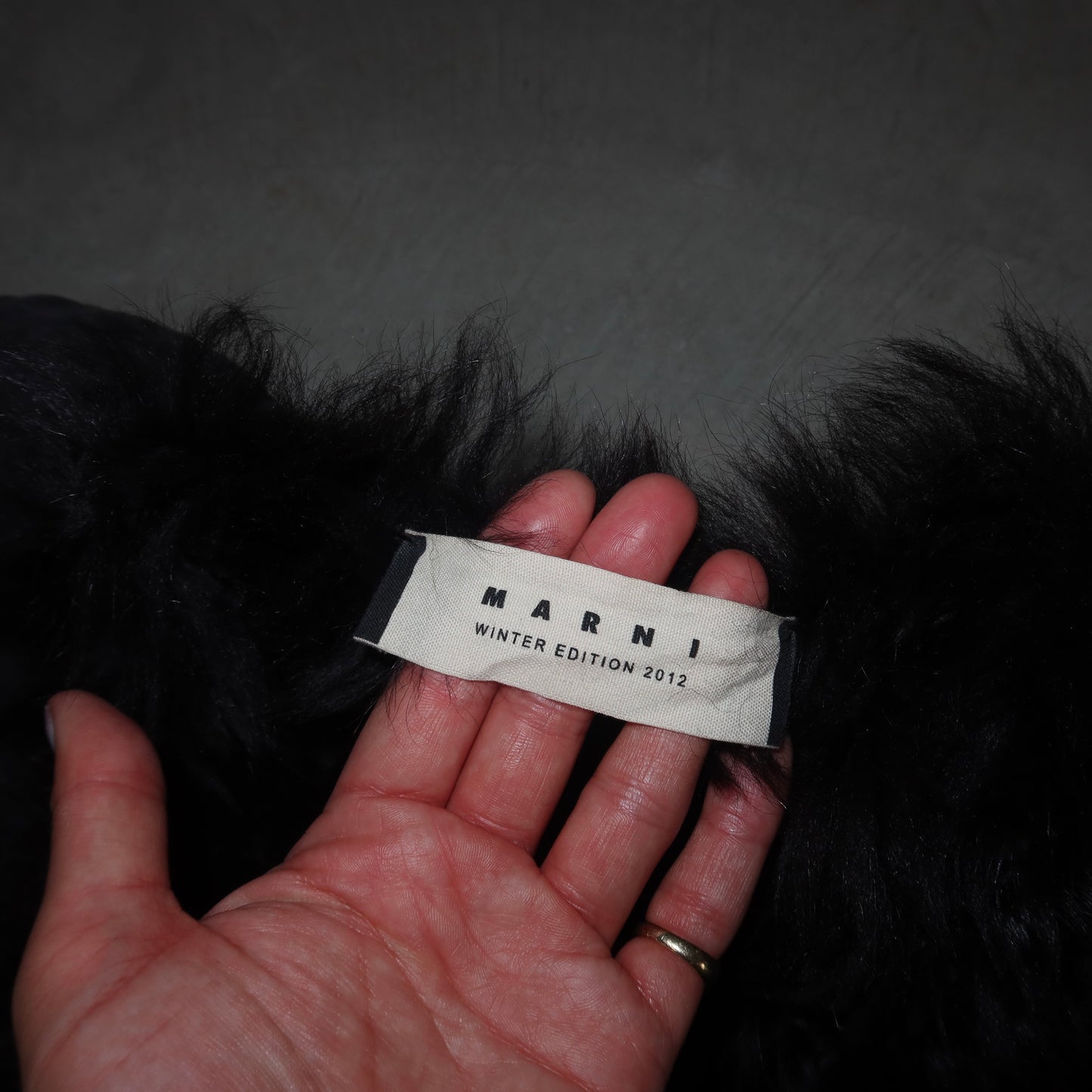 Marni AW2012 Shearling Coat