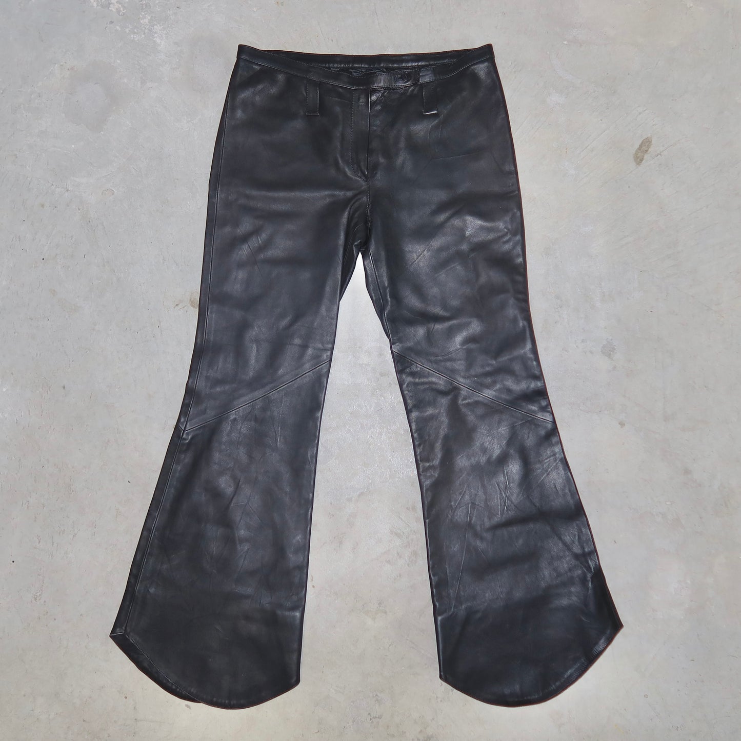 Chloé AW2002 Leather Pants