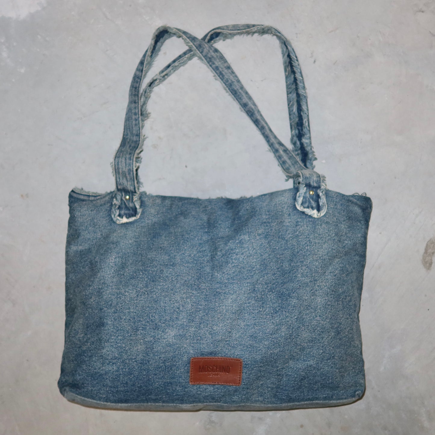 Moschino Denim Tote
