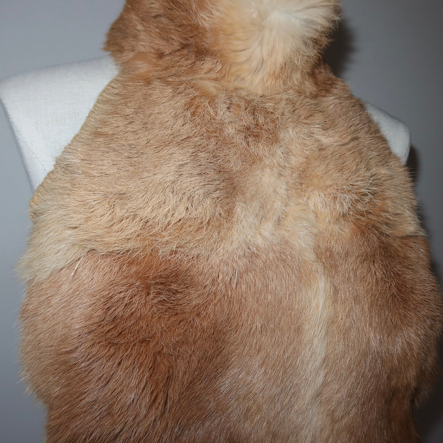 Vintage Rabbit Fur Halter Neck