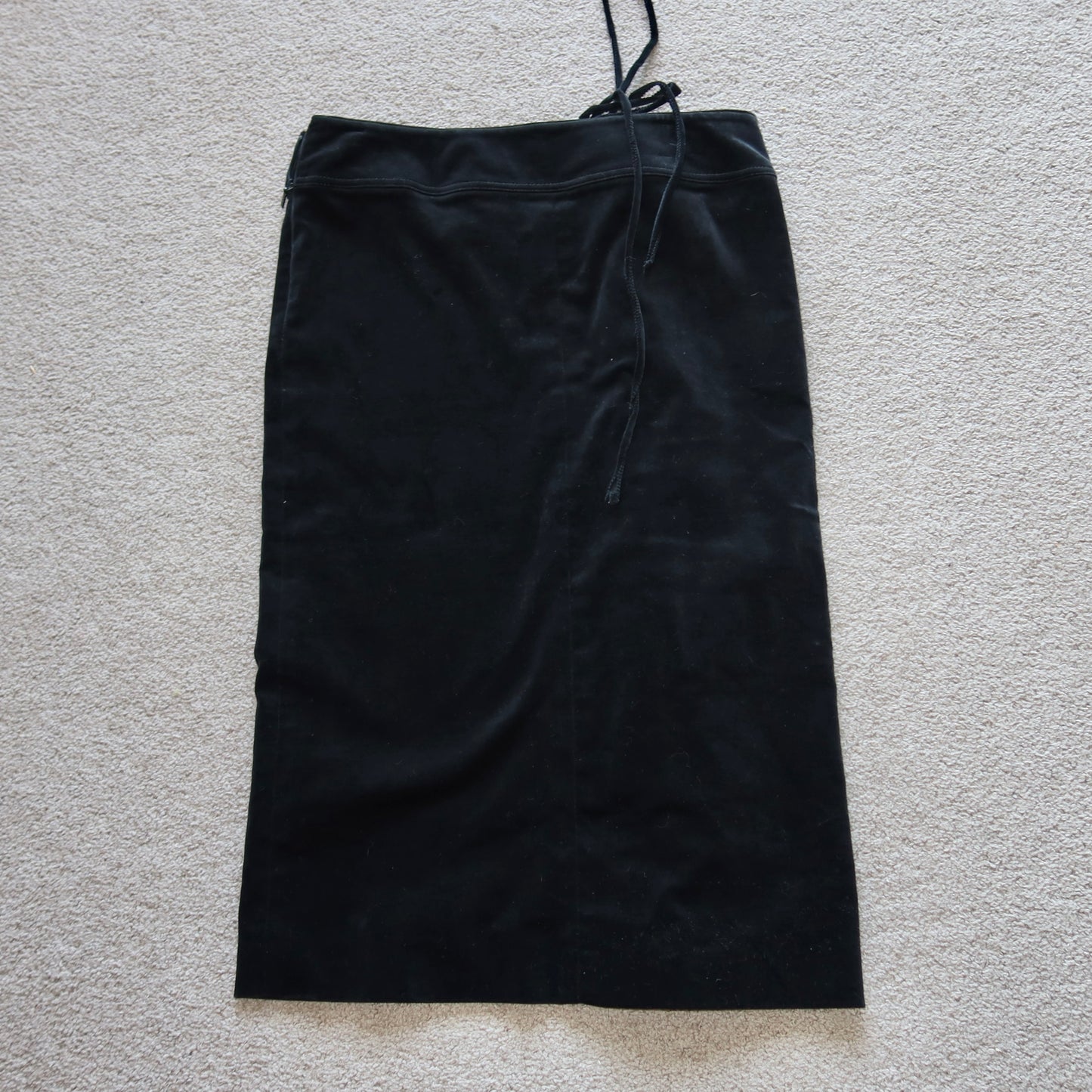 Gucci AW2002 Velvet Skirt