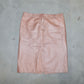 Fendi 2004 Selleria Pink Metallic Skirt