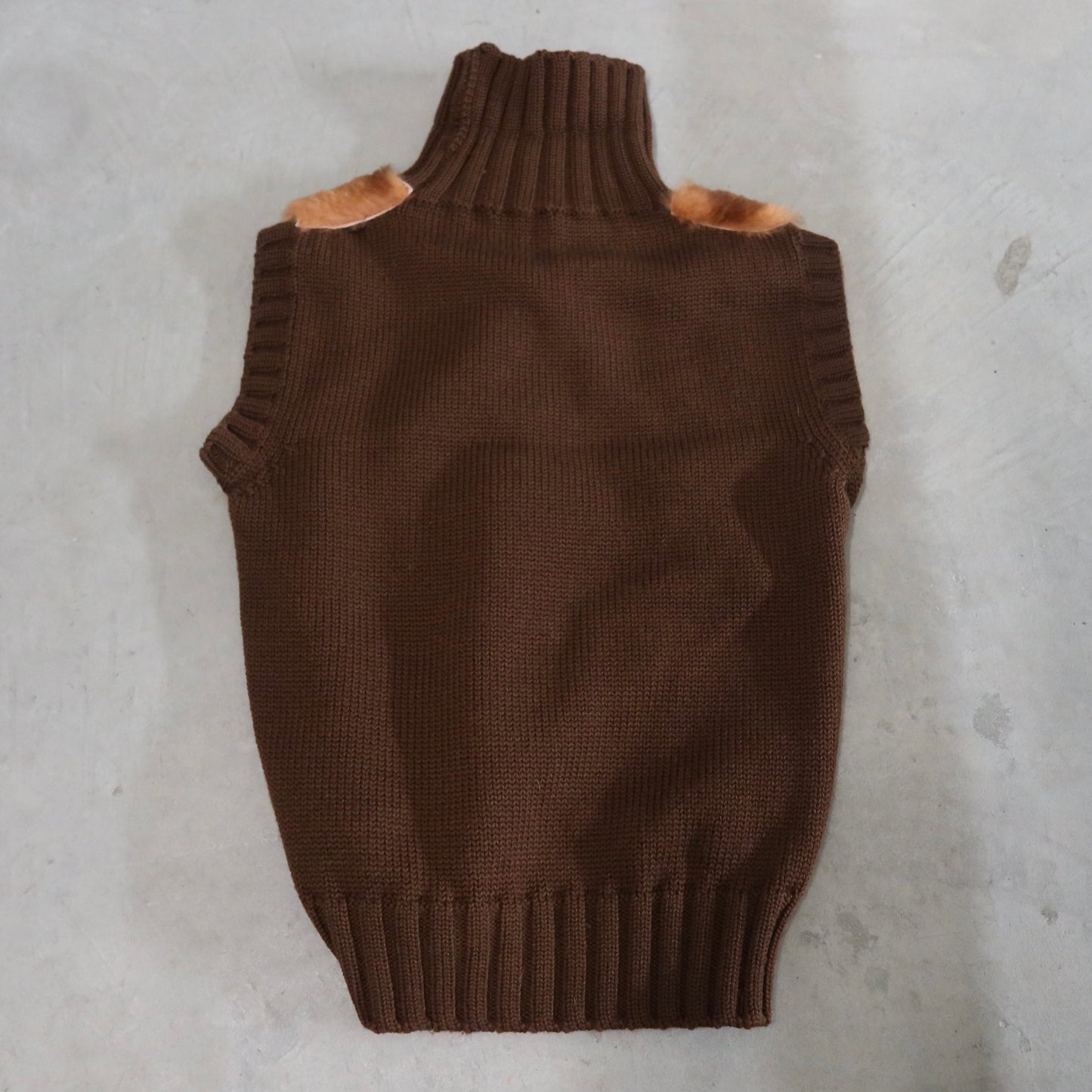 Philosophy di Alberta Ferretti Rabbit Fur Top