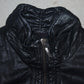 Emporio Armani Longline Leather Jacket